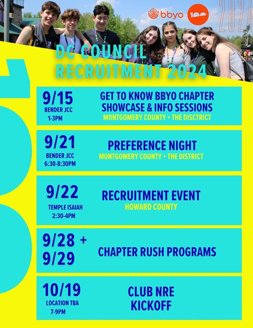 Upcoming Recruitment Events