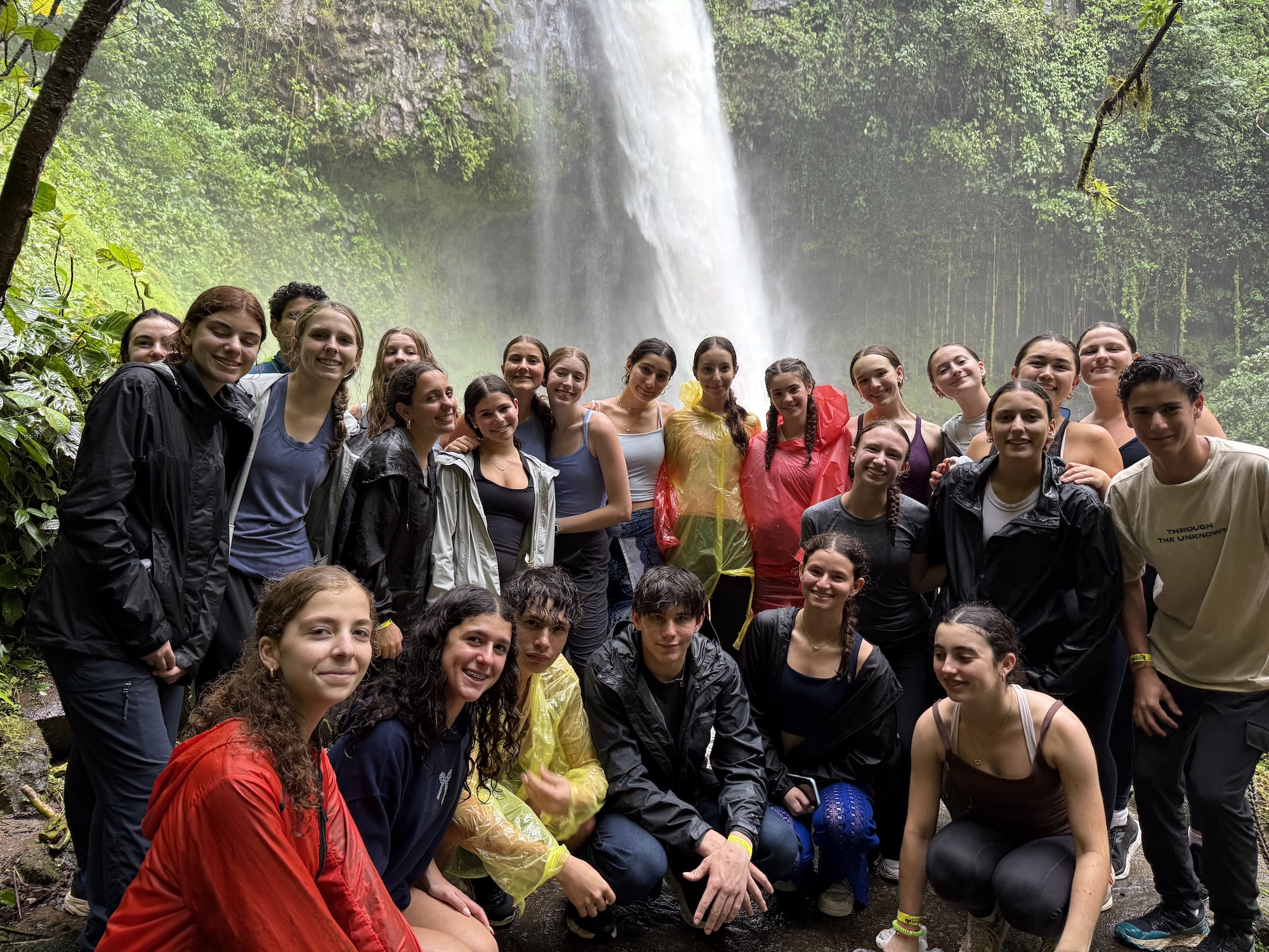 Group of people smiling outdoors