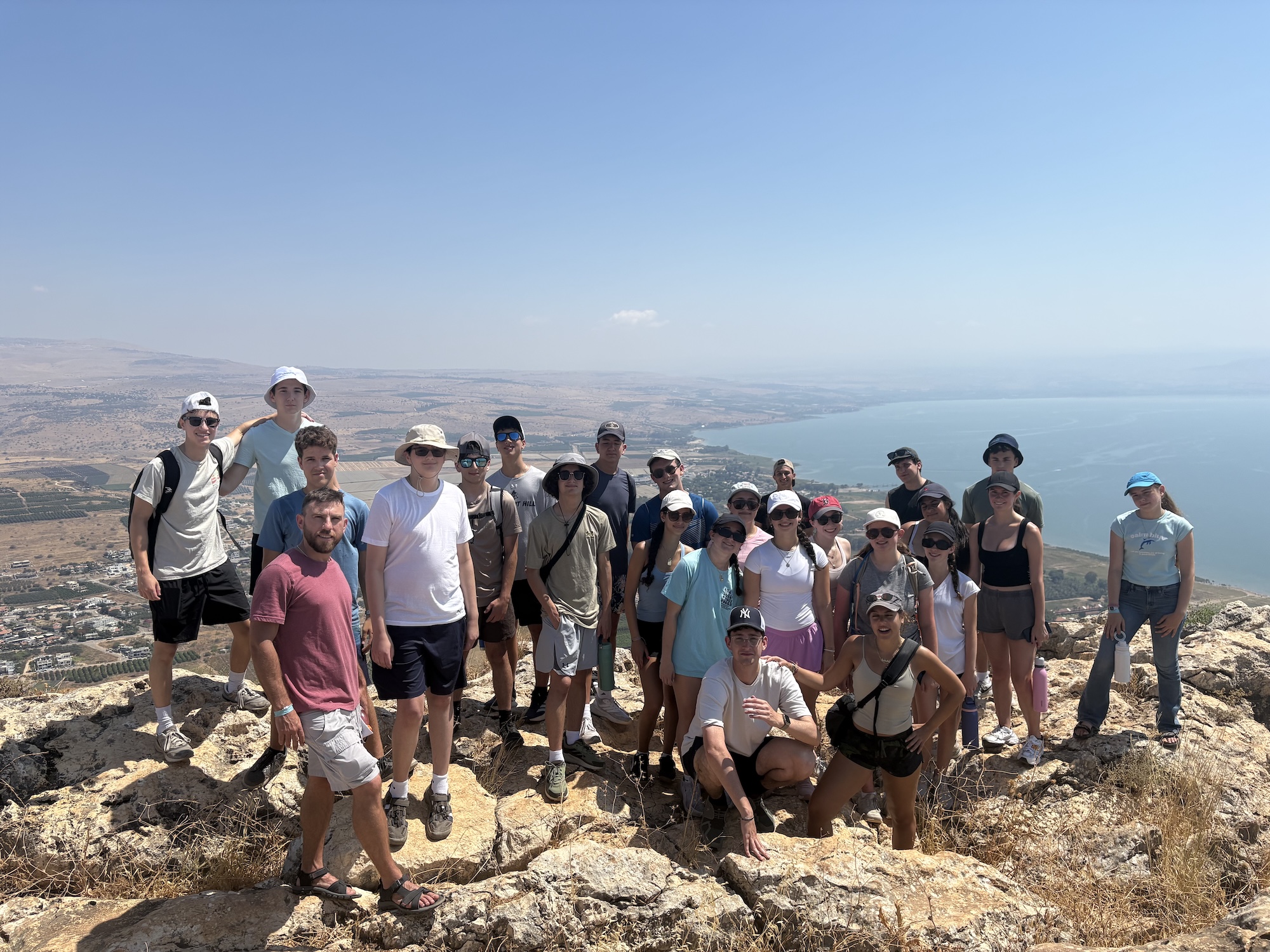 Group of people smiling outdoors