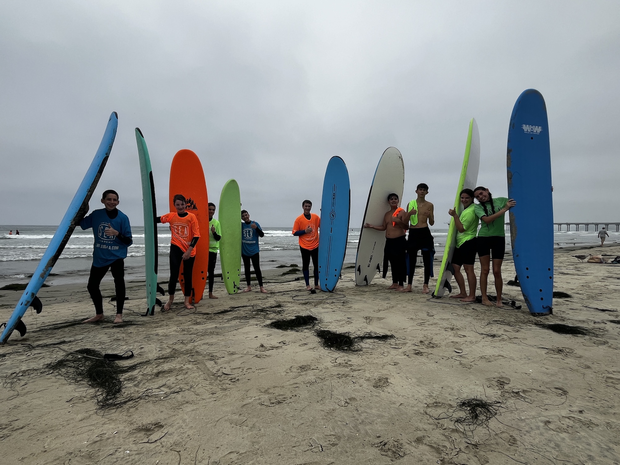 Group of people smiling outdoors
