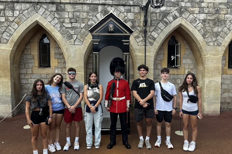 Group of people smiling outdoors